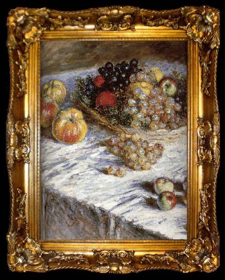 framed  Claude Monet Pears and grapes, ta009-2